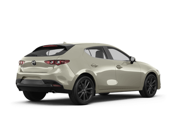 Mazda Mazda3 Hatchback  - Back view Mazda Mazda3 Hatchback  - Back view